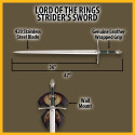 The Strider Collection | Lord of the Rings | Officially Licensed