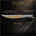 Thorin Oakenshield's Orcrist Sword Scabbard - The Hobbit