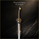 Sword of Haldir with Wall Display - Lord of the Rings Replica