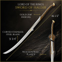Sword of Haldir with Wall Display - Lord of the Rings Replica