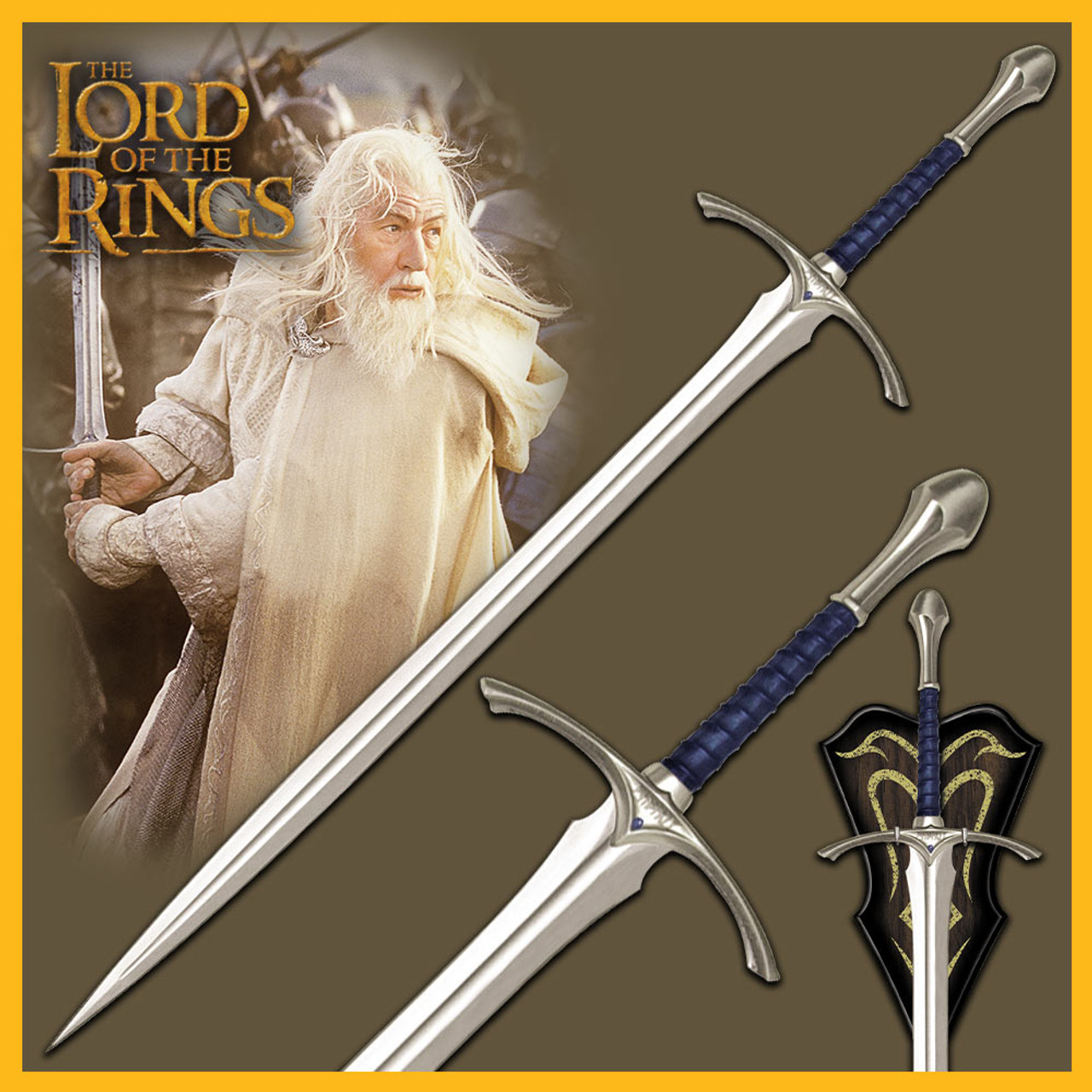 LOTR White Glamdring Sword of Gandalf in $77 (Functional 5160 is available)  – HS Blades Enterprise