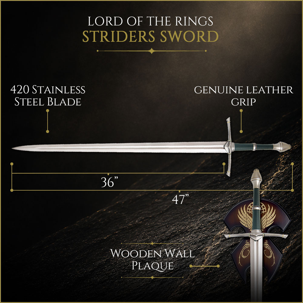 The Strider Collection - Lord of the Rings Collectibles