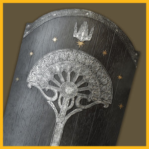 Gondorian War Shield | Lord of the Rings | Officially Licensed