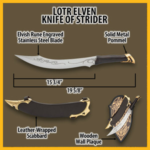 Elven Knife of Strider | The Lord of the Rings Elven Knife of Strider | The Lord of the Rings