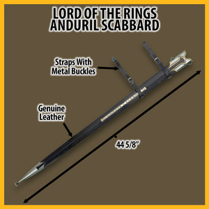 Anduril Scabbard | Lord of the Rings | Officially Licensed