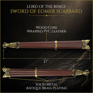 Sword Of Eomer Scabbard | Lord of the Rings | Officially Licensed