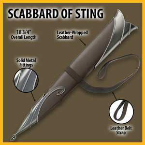 Sting Sword Scabbard | The Hobbit | Officially Licensed