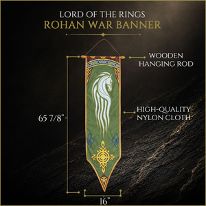 The Lord of the Rings Rohan Banner