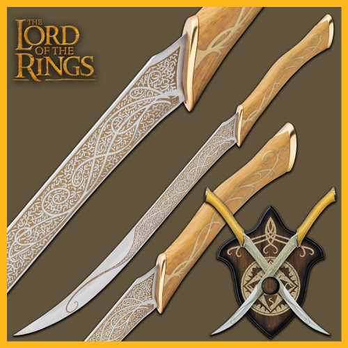 Fighting Knives of Legolas Greenleaf | Replica | Officially Licensed | Main Fighting Knives of Legolas Greenleaf | Replica | Officially Licensed | Main