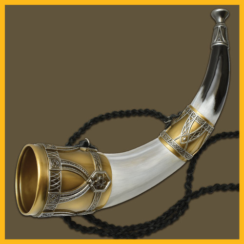 Horn Of Gondor | Lord of the Rings | Officially Licensed | Polished Brass Horn Of Gondor | Lord of the Rings | Officially Licensed | Polished Brass