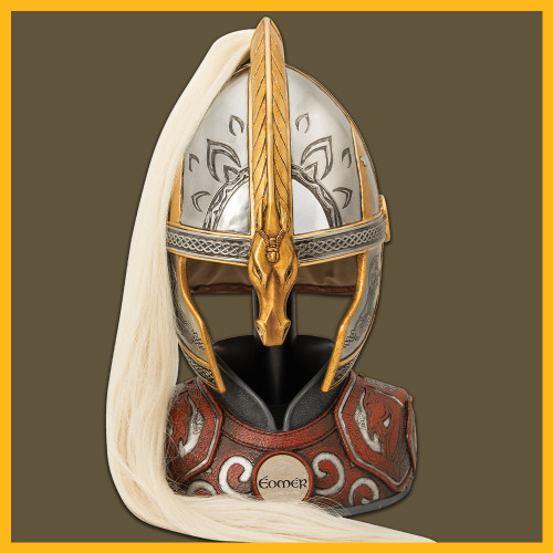 Helm of Eomer | Lord of Rings | Reinforced polyresin Helm of Eomer | Lord of Rings | Reinforced polyresin