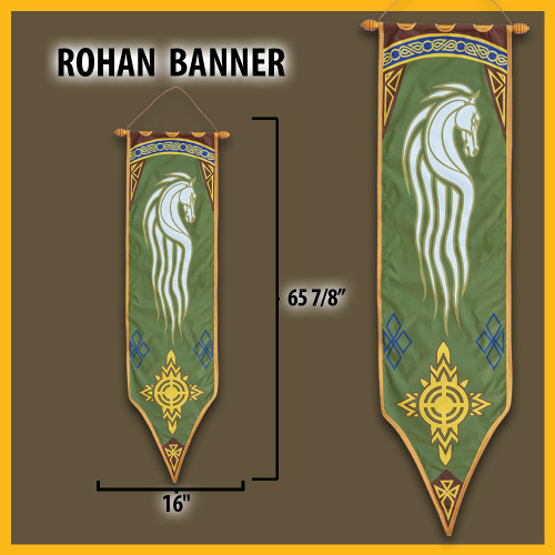 The Lord of the Rings Rohan Banner