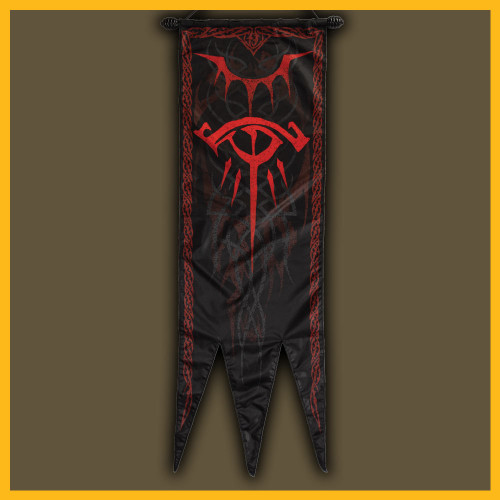 Sauron War Banner Full Length Sauron War Banner Full Length