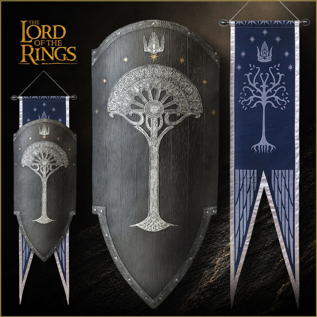 Gondorian War Shield | Lord of the Rings | Officially Licensed