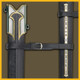 Anduril Scabbard | Lord of the Rings | Officially Licensed