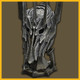 Helm Of Sauron with Display Stand - Lord of the Rings