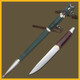 The Sword of Strider Scabbard - Lord of the Rings - Officially Licensed