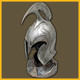 Rivendell Elf Helm with Stand - The Hobbit