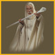 Gandalf the White Staff - Lord of the Rings
