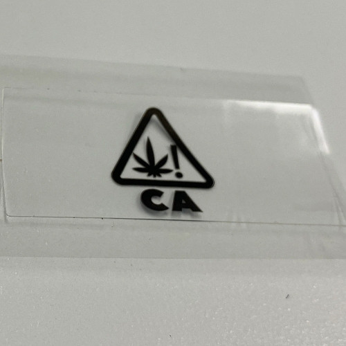 v2 Stock California M6T05 Cart Compliance Label (Black Ink)