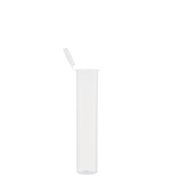 90mm Premium Translucent Child Resistant Pre-Roll Tubes Clear (1000 qty.) -  Greenlane S&P Production