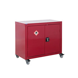 Flammable Liquid Mobile Cupboard- Inc. 1 Shelf- 840mm image