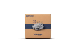 25lb.- Gross Weight- Compressed Box Reclaimed Gray T-Shirt Rags image