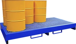 8 x Drum Metal Spill Pallet image