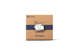 25lb.- Gross Weight- Compressed Box New White T-Shirt Rags image