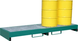 4 x Drum Metal In Line Spill Pallet image