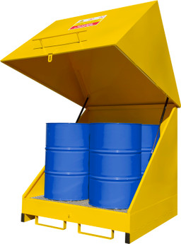 External Store 4 x 205L Drums Up & Over Lid image