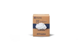 10lb.- Gross Weight- Compressed Box New White T-Shirt Rags image