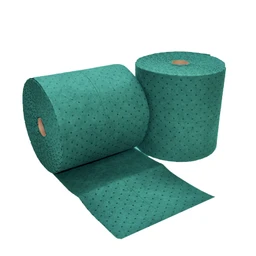 15"x150' Green Universal Three-Ply Premium Spilfyter Rolls (2 ct) image