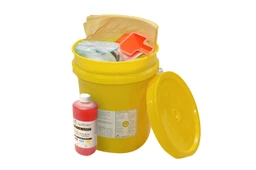 Spilfyter  Grab & Go Base Neutralizing Liquid Bucket Spill Kit image