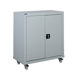 Workplace Mobile Cupboard - Inc. 2 Shelves - 1040mm image