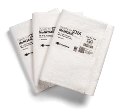 White UC Universal CF Laminated White/Fine Fiber White Mat 300 GSM 40"x28" 12/Bx image