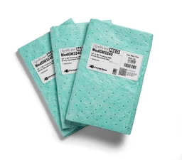 Green Fine Fiber Green Meltblown White Spunbond 260 GSM 40" x 32" 14/Box image