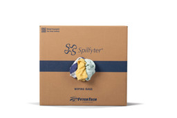 50lb. - Gross Weight - Compressed Box Reclaimed Mixed Color Cut Terry image