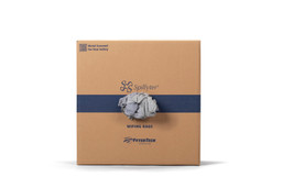 50lb. - Gross Weight - Compressed Box Reclaimed Gray T-Shirt Rags image