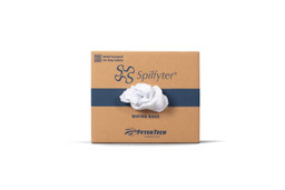 25lb. - Gross Weight - Compressed Box Reclaimed White Flannel Blanket Rags image