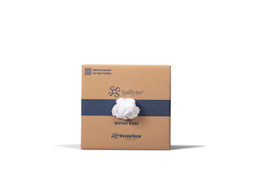 25lb – gross weight - Compressed Box/ Reclaimed White T-Shirt Rags image