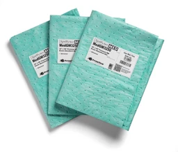 Green Fine Fiber Green Meltblown White Spunbond 260 GSM 50" x 32" 12/Box image