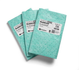Green Fine Fiber Green Meltblown White Spunbond 205 GSM 40" x 32" 14/Box image