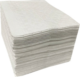 16"x18" Oil Only Three-Ply Laminated Medium Essentials Sorbent Pads (100 ct) image