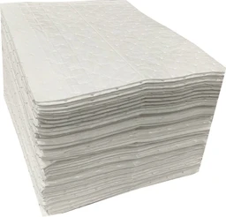 16"x18" Oil Only Three-Ply Heavy Spilfyter Sorbent Pads (100 ct) image