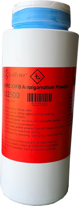 Spilfyter Mercury Amalgamation Powder- 2.5kg Shaker Bottle image