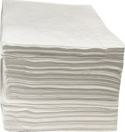 Spilfyter 41cm x  46cm Oil-Only Non-Bonded Pads 100/bag image