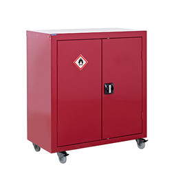 Flammable Liquid Mobile Cupboard- Inc. 1 Shelf- 1040mm image