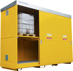 24 x Drums/6 x Ibc Store With Sliding Doors image