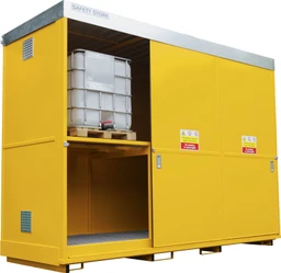 24 x Drums/6 x Ibc Store With Sliding Doors image